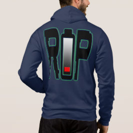 RIP Akku Männer Bella+Leinwand Full-Zip Hoodie
