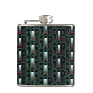 RIP-Akku Vinyl-Wrap-Flasche Flachmann