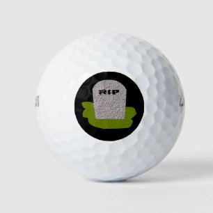 RIP Grabstein Golf Ball