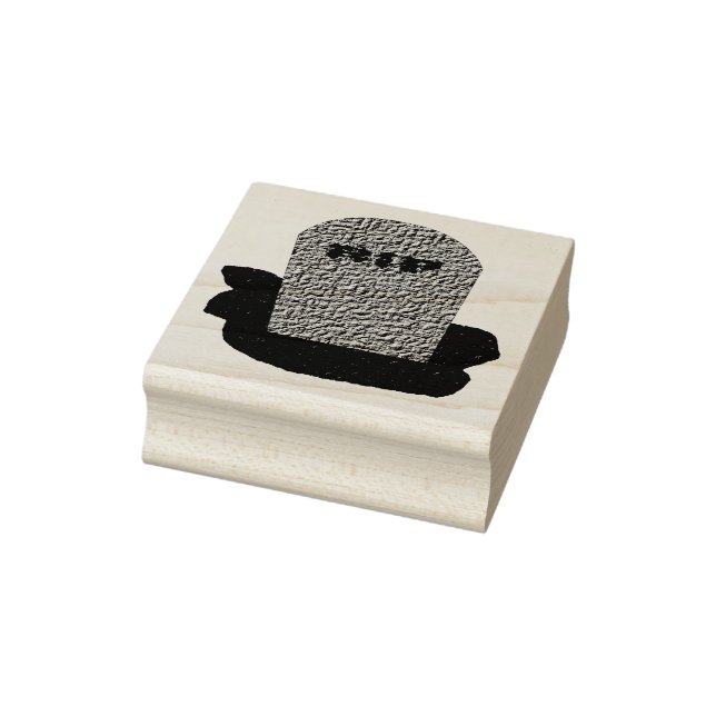 RIP Grabstein Holzkunst Briefmarke Gummistempel (Stempel)