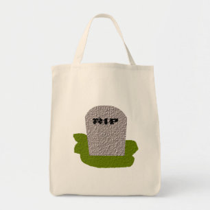 RIP Grabstein Lebensmittelgeschäft Tote Bag Tragetasche