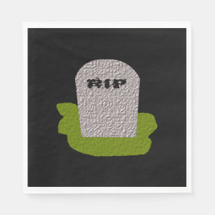 RIP Grabstein Paper Napkins Serviette