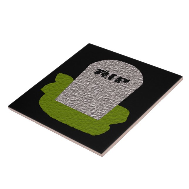 RIP Grabstein Tile Fliese (Seite)