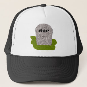 RIP Grabstein Truckerkappe