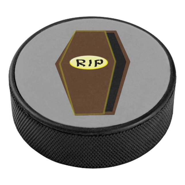 RIP Halloween-Coffin des Doom Hockey Puck (3/4)
