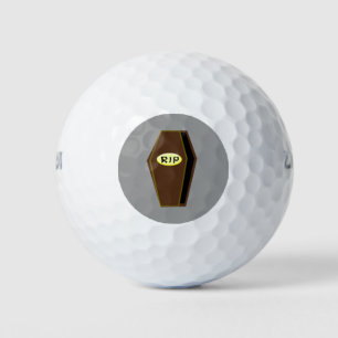 RIP Halloween Coffin von Doom Golf Ball