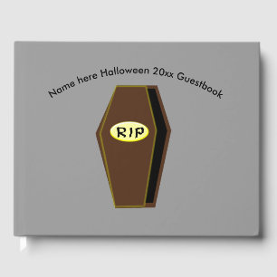 RIP Halloween Coffin von Doom Guestbook Gästebuch