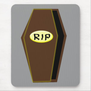 RIP Halloween-Coffin von Doom Mousepad
