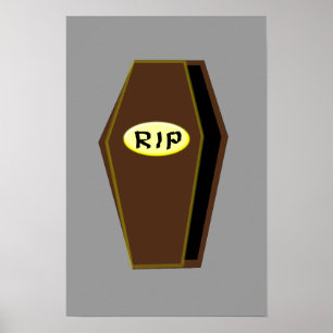 RIP Halloween Sarg des Untergangs Poster