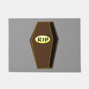 RIP Halloween-Särge Fußmatte