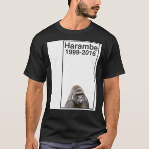 Rip Harambe 1999-2016   T-Shirt