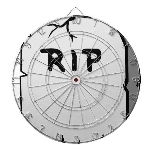 Rip Head Stone Dartscheibe (vorne)