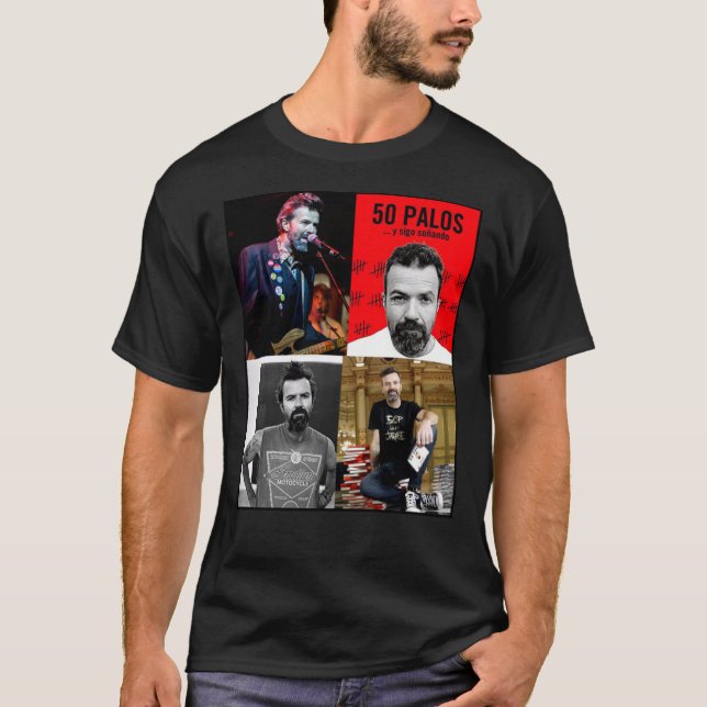 RIP Jarabe De Palo Pau Dones Died Classic T-Shirt (Vorderseite)