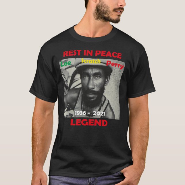 RIP Lee Scratch Perry t-shirt Lee Scratch Perry d (Devant)
