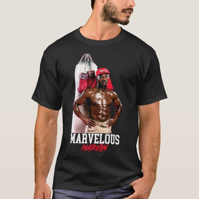 RIP Marvin Hagler Magnifique T-shirt classique Ess (Devant)