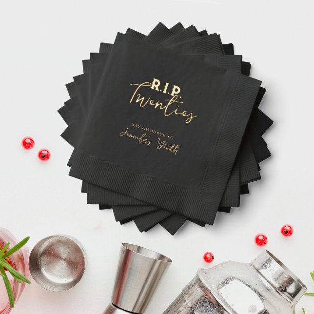 RIP To My Twenties Black 30th Birthday Party (Créateur téléchargé)
