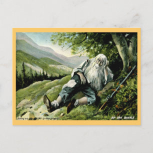 Rip Van Winkle 1907 Vintage Postkarte