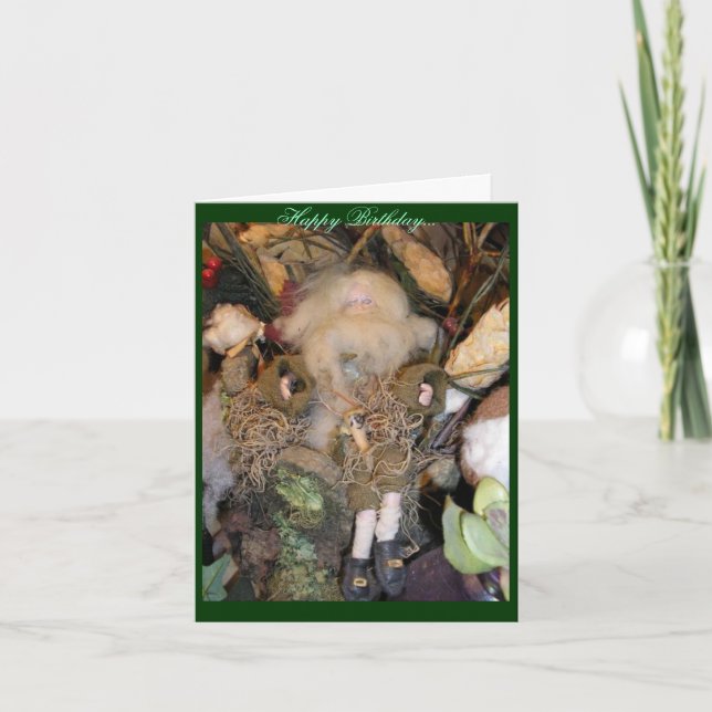 Rip Van Winkle Carte d'anniversaire (Devant)