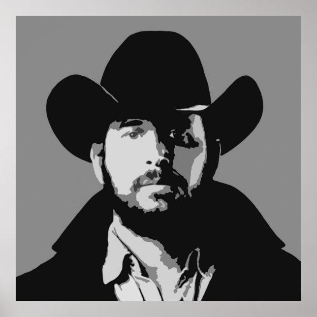 Rip Wheeler Cole Hauser Yellowstone TV-Show Poster (Vorne)