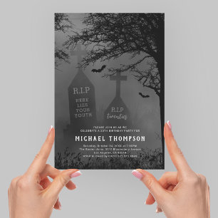 RIP zu meinem 20. 30. Geburtstag Party Einladung