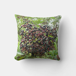 Ripening Elderberries Pillow Kissen