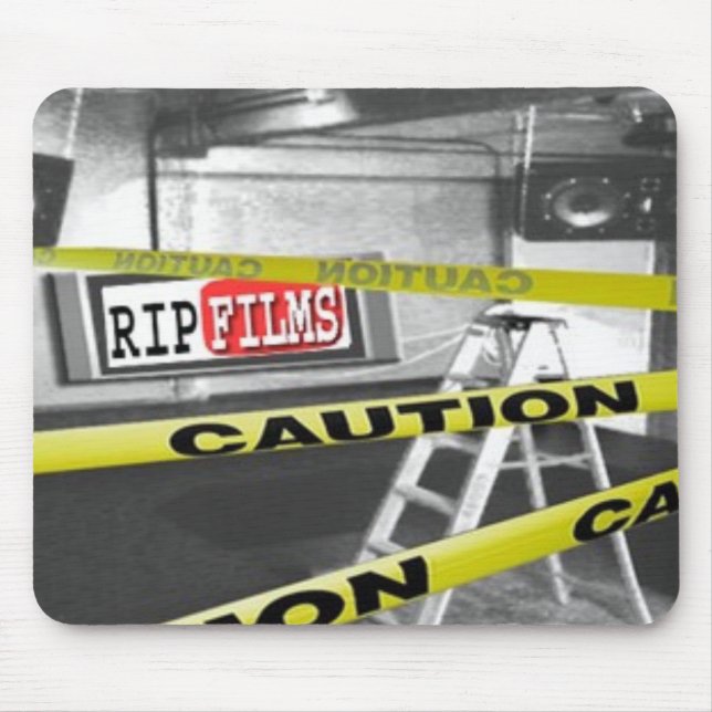 RIPFILMS Mausunterlage Mousepad (Vorne)