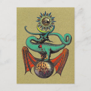 Ripley Scroll Gold Postkarte