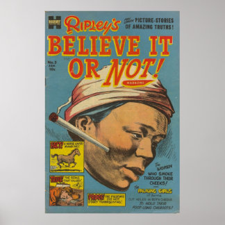 Ripleys glauben, dass die letzte Ausgabe 003 siche Poster