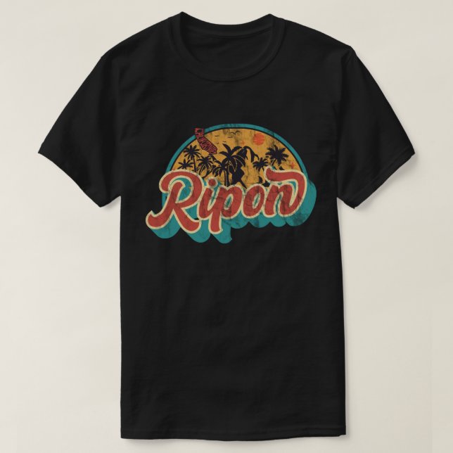 Ripon, T - Shirt Kalifornien (Design vorne)