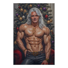 Ripped and Ready for Yuletide Poster
