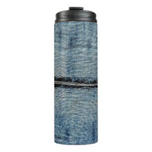 Ripped Jeans Thermosbecher