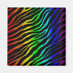 Ripped SpaceTime Stripes - Light Spectrum Magnet