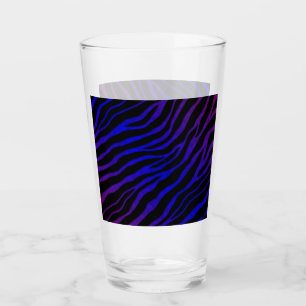 Ripped SpaceTime Stripes - Lila/blau Glas