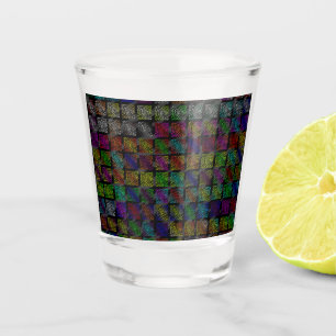 Ripped SpaceTime Stripes Schnapsglas