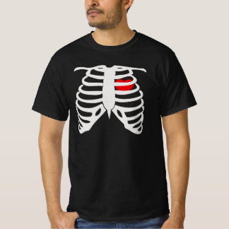 Rippenherz T-Shirt