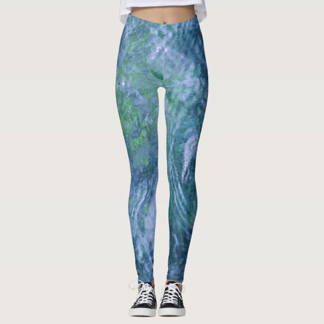 Rippenwasser Leggings (Vorderseite)