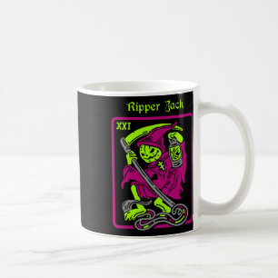 Ripper Jack Tarot Card Halloween Occult Decke Männ Kaffeetasse