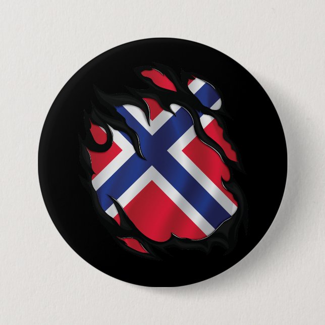 Rippfahne Button (Vorderseite)