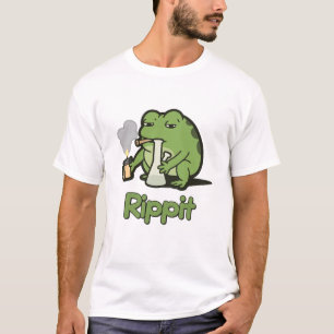Rippit Lustiger Frosch Stoner-Geschenk, Stoner-Mäd T-Shirt