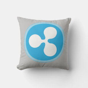 Ripple-Kryptostil Kissen