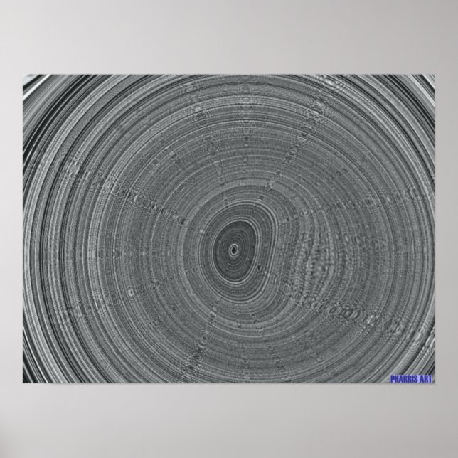 Ripple Landscape Poster (Vorne)