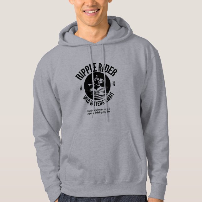Ripple Rider Wild Water erwartet Hoodie (Vorderseite)