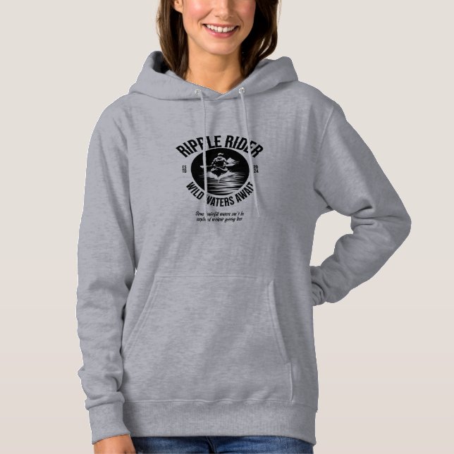 Ripple Rider Wild Waters Await Hoodie (Vorderseite)