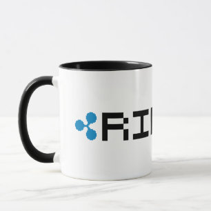Ripple XRP 8-Bit-Logo Tasse