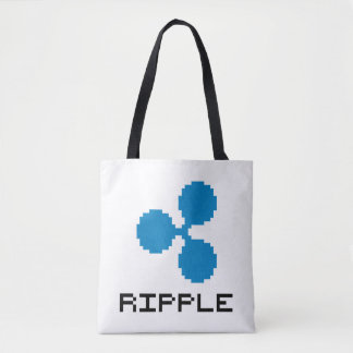 Ripple XRP 8-Bit-Logo | Tragetasche Tasche