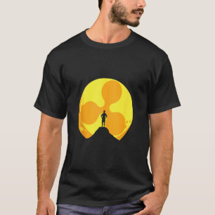 Ripple Xrp Moon Kryptowährungs-Blockchain Händler T-Shirt