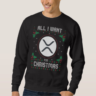 Ripple Xrp Weihnachts Crypto Sweater Alles, was ic Sweatshirt