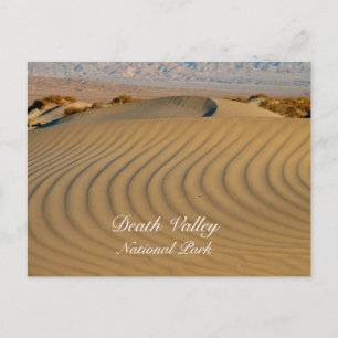 Rippled Sand, Mesziemlich Flat, Death Valley NP, C Postkarte
