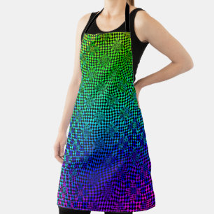 Rippled Schachbretts von Kenneth Yoncich Schürze