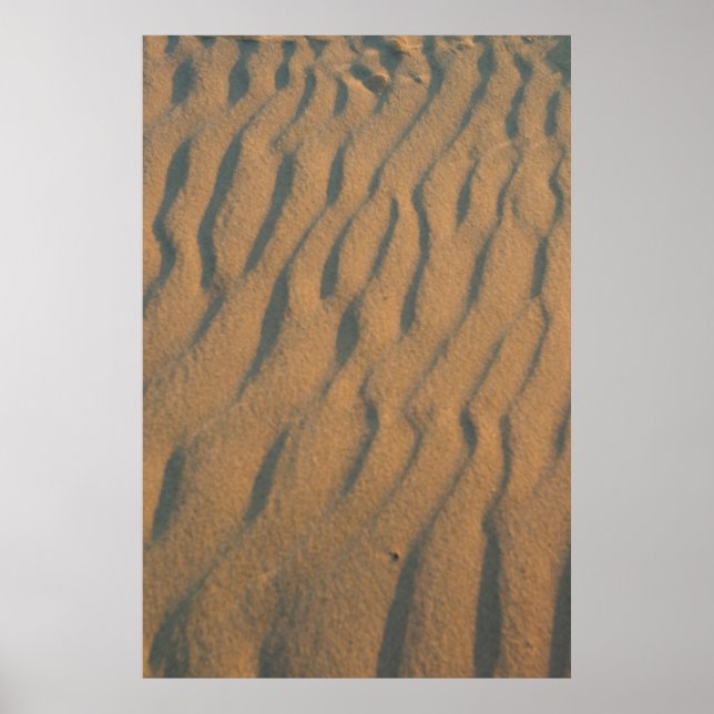 Ripples at Silver Lake Dunes, Michigan Poster (Vorne)